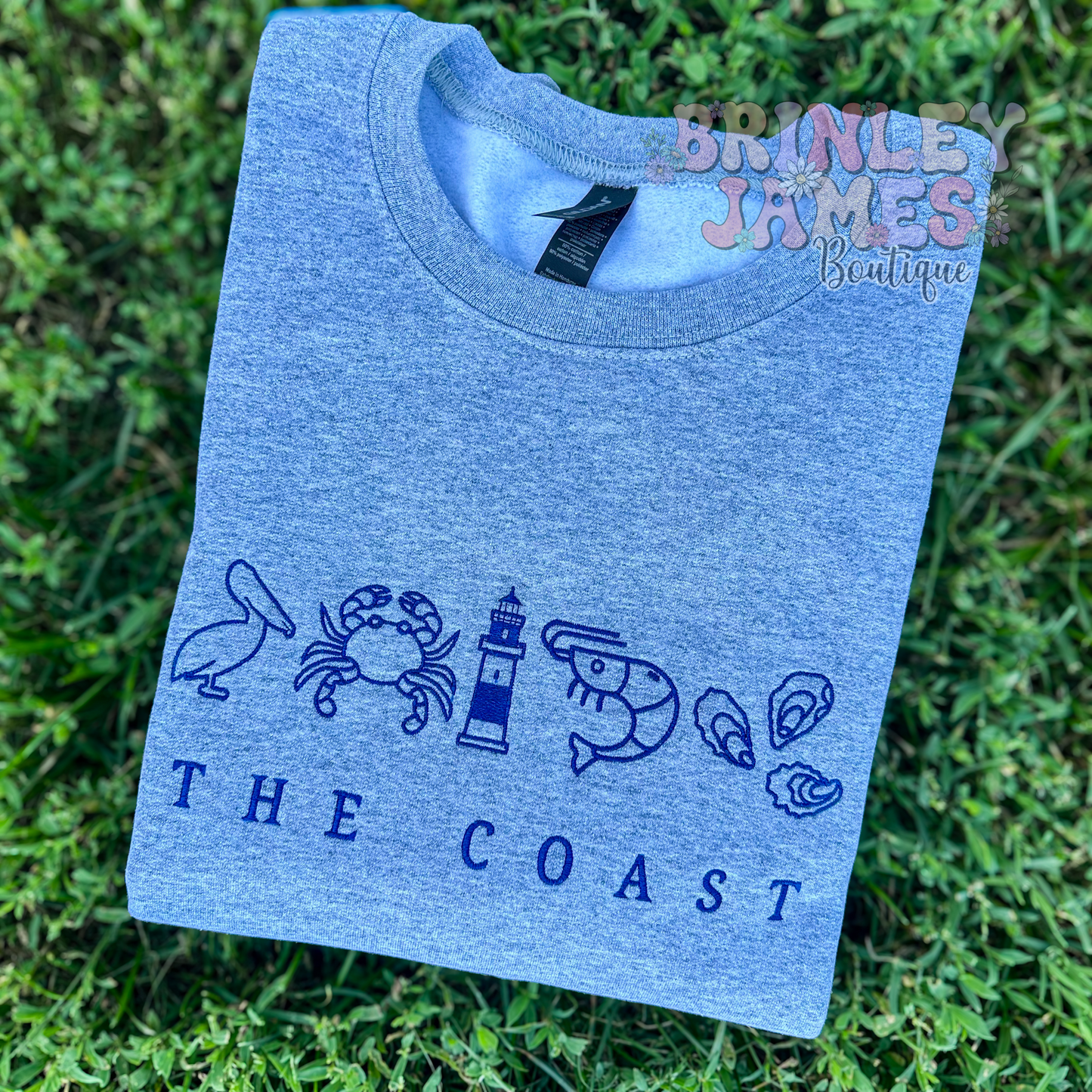 The Coast - Embroidered Sweatshirt