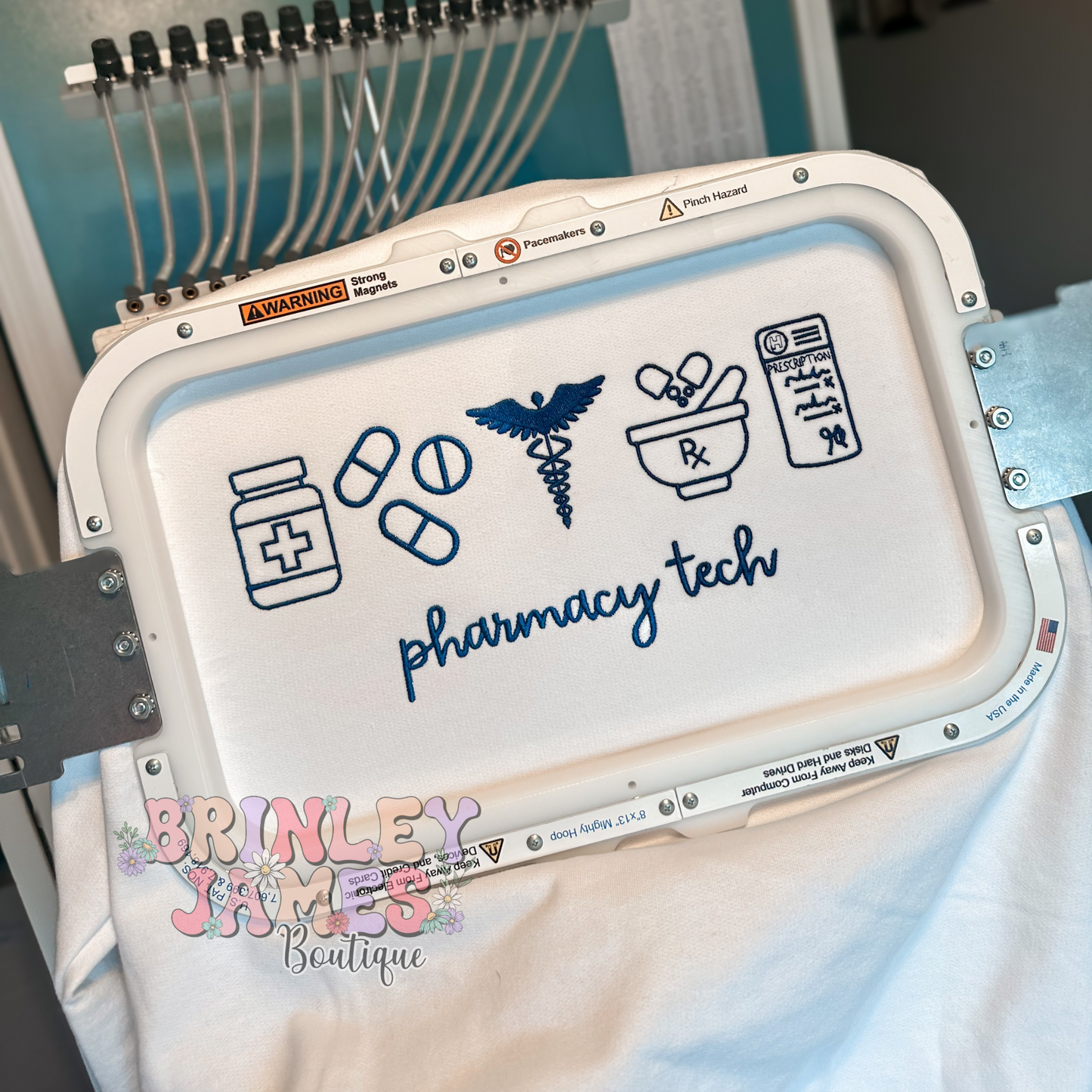 Pharmacy Tech - Embroidered Sweatshirt