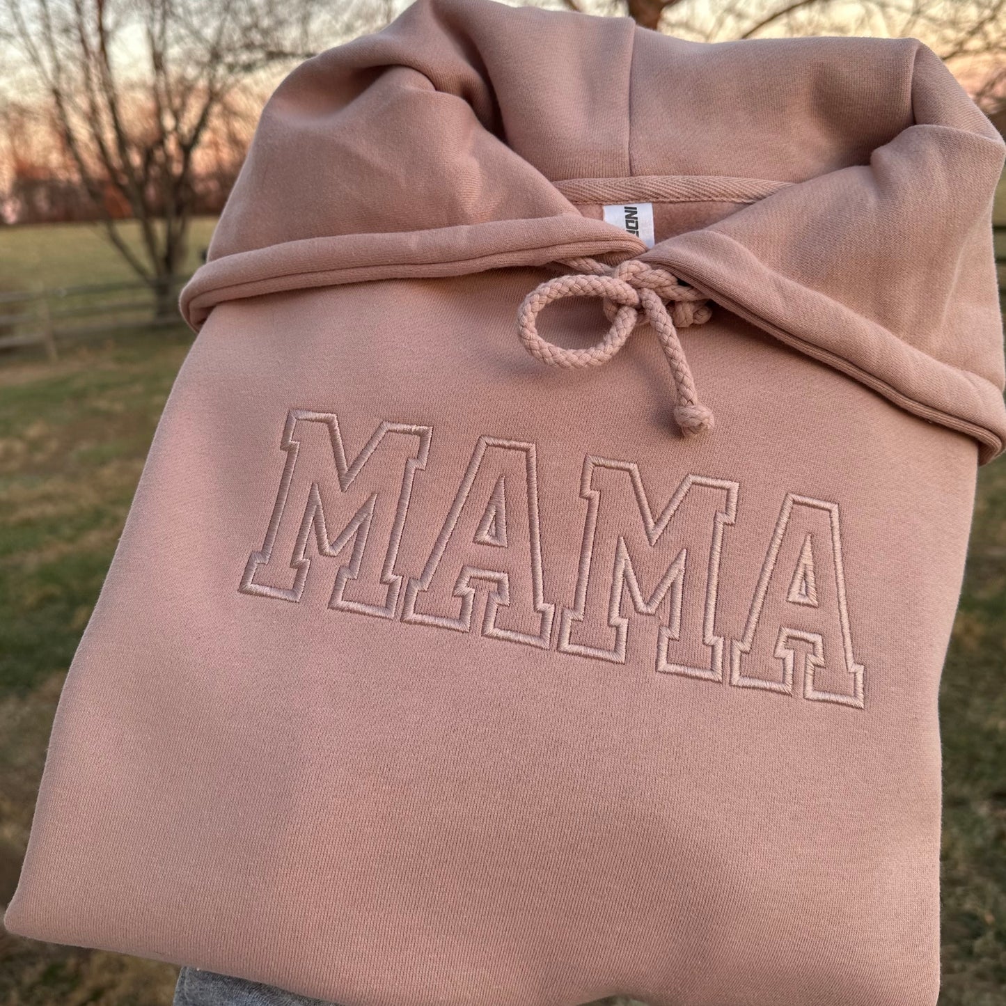 Mama - Dusty Pink Hoodie